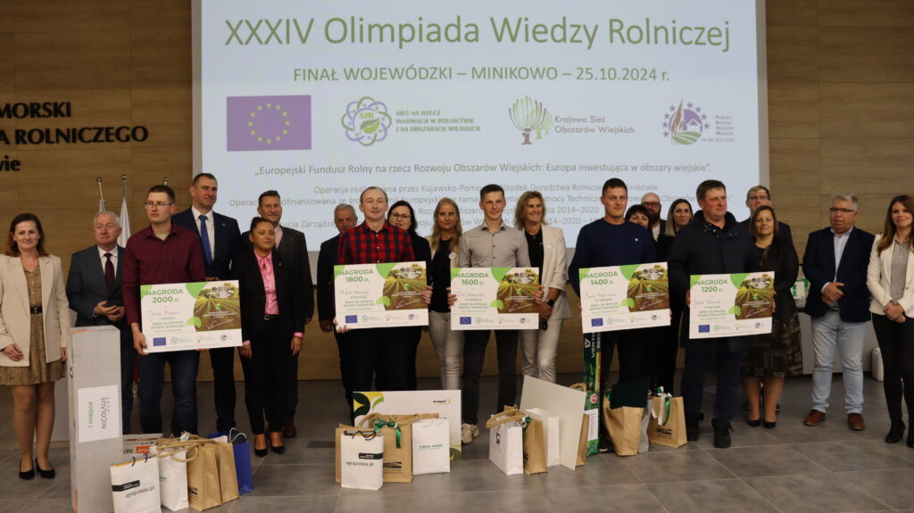 FINAŁ WOJEWÓDZKI XXXIV OLIMPIADY WIEDZY ROLNICZEJ