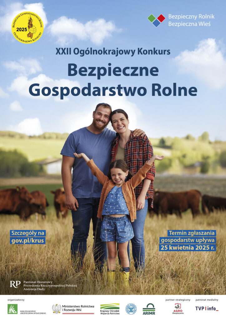 XXII Ogólnokrajowy Konkurs Bezpieczne Goispodarstwo Rolne